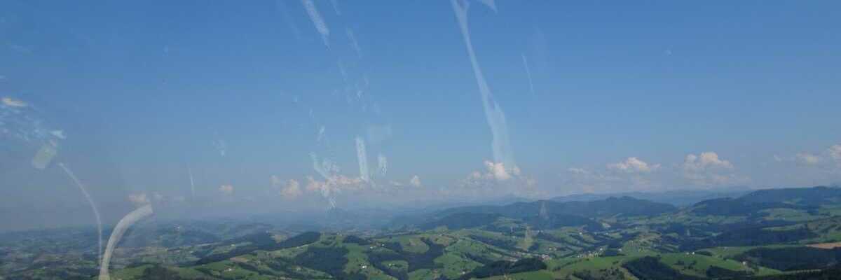 Flugwegposition um 14:18:27: Aufgenommen in der Nähe von Mariazell, Österreich in 1787 Meter