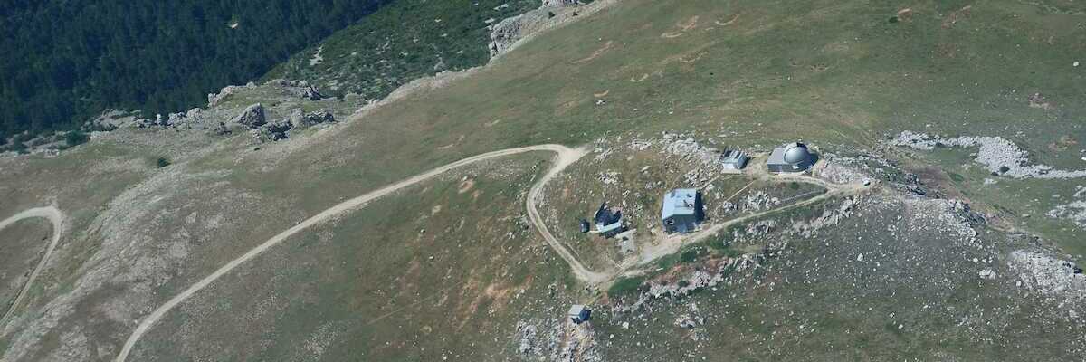 Flugwegposition um 10:22:11: Aufgenommen in der Nähe von Arrondissement of Digne-les-Bains, Frankreich in 1916 Meter