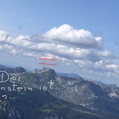 Flugwegposition um 14:39:19: Aufgenommen in der Nähe von Trofaiach, Österreich in 2148 Meter