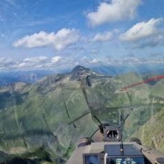Flugwegposition um 14:31:17: Aufgenommen in der Nähe von Schladming, Österreich in 2722 Meter