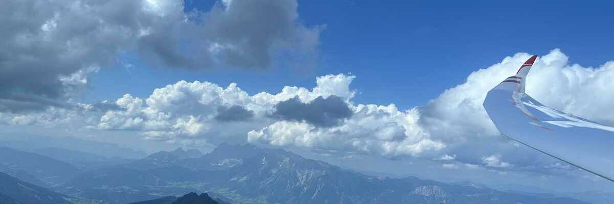 Verortung via Georeferenzierung der Kamera: Aufgenommen in der Nähe von Schladming, Österreich in 2800 Meter