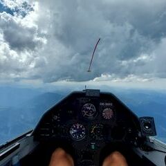 Flugwegposition um 12:45:15: Aufgenommen in der Nähe von St. Aegyd am Neuwalde, Österreich in 2481 Meter