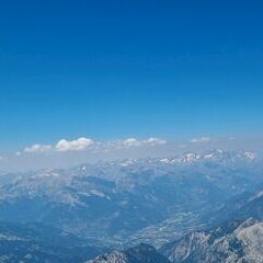 Flugwegposition um 12:25:24: Aufgenommen in der Nähe von Arrondissement de Barcelonnette, Frankreich in 3898 Meter
