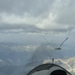 Flugwegposition um 11:50:12: Aufgenommen in der Nähe von Albula, Schweiz in 3885 Meter