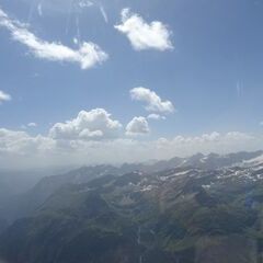 Flugwegposition um 12:12:09: Aufgenommen in der Nähe von Prägraten am Großvenediger, 9974, Österreich in 3215 Meter