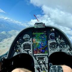 Verortung via Georeferenzierung der Kamera: Aufgenommen in der Nähe von St. Leonhard im Pitztal, 6481, Österreich in 4000 Meter