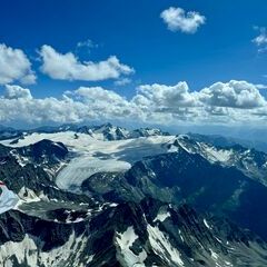 Verortung via Georeferenzierung der Kamera: Aufgenommen in der Nähe von St. Leonhard im Pitztal, 6481, Österreich in 4000 Meter