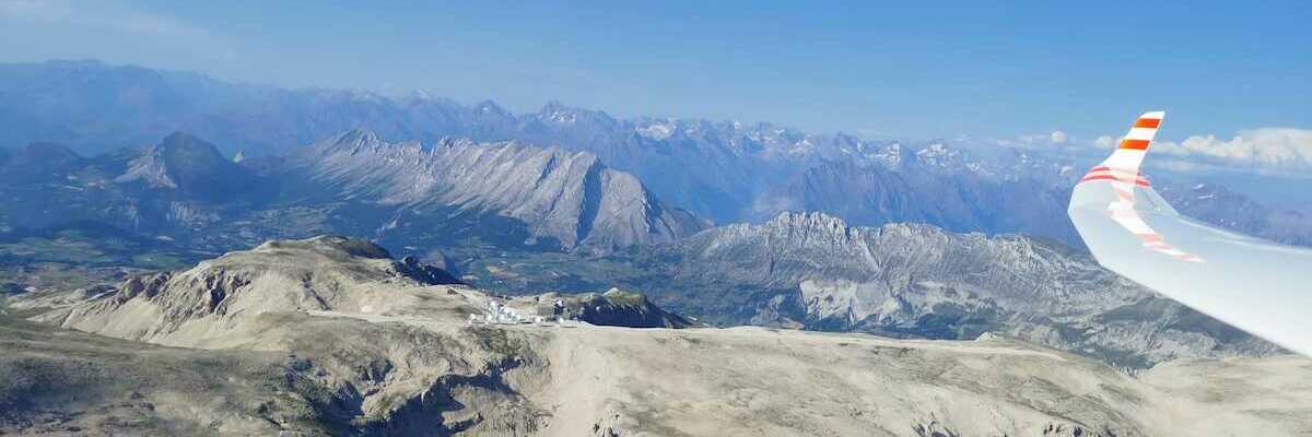 Flugwegposition um 16:28:54: Aufgenommen in der Nähe von Arrondissement de Gap, Frankreich in 2971 Meter