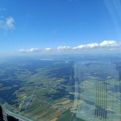 Flugwegposition um 13:13:04: Aufgenommen in der Nähe von Vorderweißenbach, Österreich in 2237 Meter