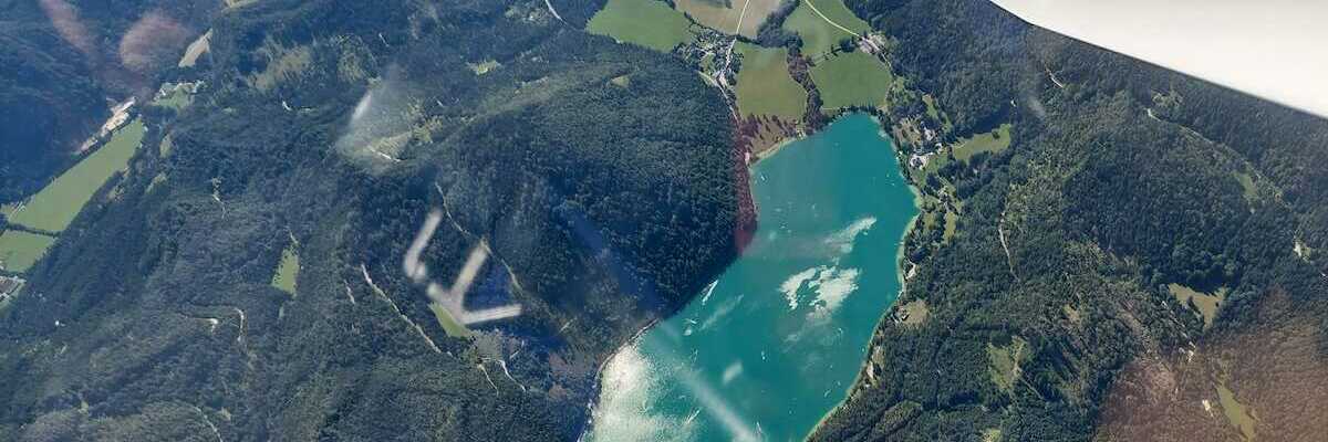 Flugwegposition um 13:30:38: Aufgenommen in der Nähe von Mitterbach am Erlaufsee, Österreich in 2526 Meter