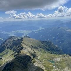 Flugwegposition um 11:21:12: Aufgenommen in der Nähe von Weißpriach, 5573, Österreich in 2903 Meter