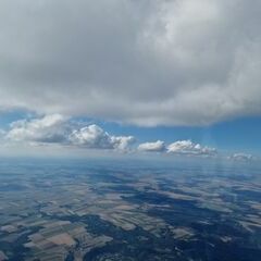 Flugwegposition um 14:48:37: Aufgenommen in der Nähe von Drosendorf-Zissersdorf, Österreich in 2209 Meter