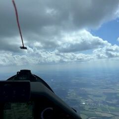 Flugwegposition um 12:20:37: Aufgenommen in der Nähe von Okres Svitavy, Tschechien in 1978 Meter