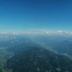 Flugwegposition um 14:30:33: Aufgenommen in der Nähe von Liezen, Österreich in 2949 Meter
