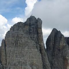 Flugwegposition um 11:24:07: Aufgenommen in der Nähe von 39041 Brenner, Autonome Provinz Bozen - Südtirol, Italien in 2845 Meter