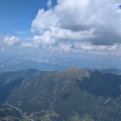 Flugwegposition um 12:44:16: Aufgenommen in der Nähe von Sölk, 8961, Österreich in 2477 Meter