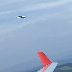 Flugwegposition um 15:28:02: Aufgenommen in der Nähe von St. Kathrein am Offenegg, Österreich in 1387 Meter