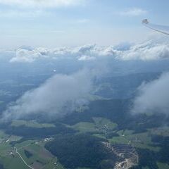 Flugwegposition um 12:06:48: Aufgenommen in der Nähe von Anger, Österreich in 1655 Meter