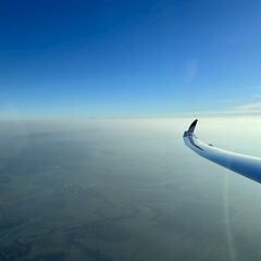 Flugwegposition um 14:03:26: Aufgenommen in der Nähe von Dobersberg, Österreich in 1318 Meter