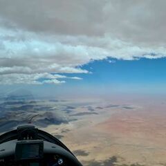 Flugwegposition um 12:05:07: