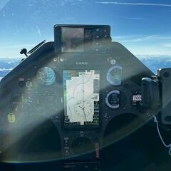 Flugwegposition um 12:50:33: Aufgenommen in der Nähe von Admont, Österreich in 5100 Meter
