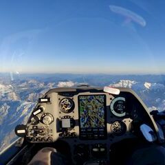 Flugwegposition um 15:53:53: Aufgenommen in der Nähe von Landl, Österreich in 3297 Meter