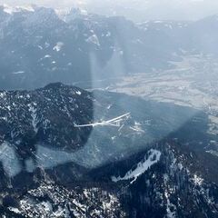 Flugwegposition um 13:32:07: Aufgenommen in der Nähe von Admont, Österreich in 2256 Meter
