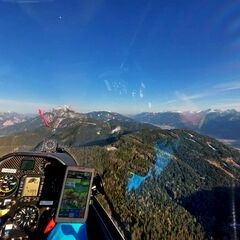 Flugwegposition um 15:22:10: Aufgenommen in der Nähe von Rottenmann, Österreich in 1713 Meter