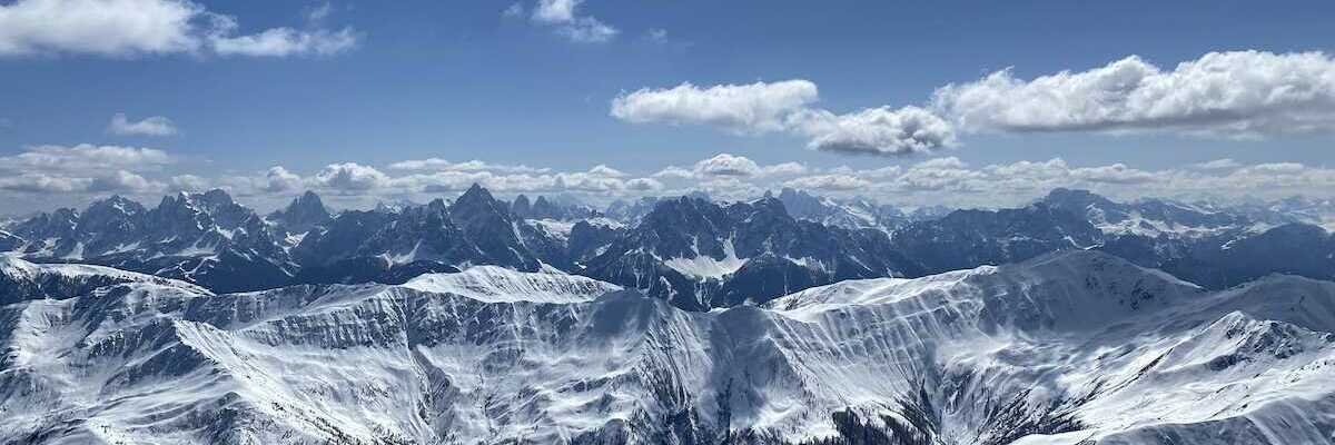 Flugwegposition um 12:34:39: Aufgenommen in der Nähe von Innervillgraten, 9932 Innervillgraten, Österreich in 2837 Meter