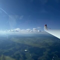 Flugwegposition um 14:44:25: Aufgenommen in der Nähe von Strallegg, Österreich in 2285 Meter