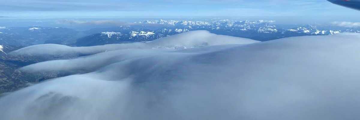 Flugwegposition um 15:54:00: Aufgenommen in der Nähe von Flattach, 9831, Österreich in 4479 Meter