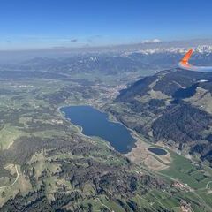 Verortung via Georeferenzierung der Kamera: Aufgenommen in der Nähe von Oberallgäu, 87, Deutschland in 2200 Meter
