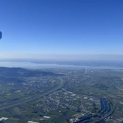 Flugwegposition um 16:15:25: Aufgenommen in der Nähe von Altach, Österreich in 1717 Meter