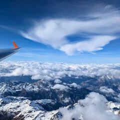 Flugwegposition um 15:27:16: Aufgenommen in der Nähe von Greifenburg, 9761 Greifenburg, Österreich in 4936 Meter
