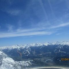 Flugwegposition um 12:58:19: Aufgenommen in der Nähe von Ramsau am Dachstein, 8972, Österreich in 2382 Meter