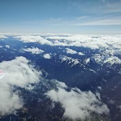 Flugwegposition um 10:13:56: Aufgenommen in der Nähe von Gaishorn am See, Österreich in 3668 Meter