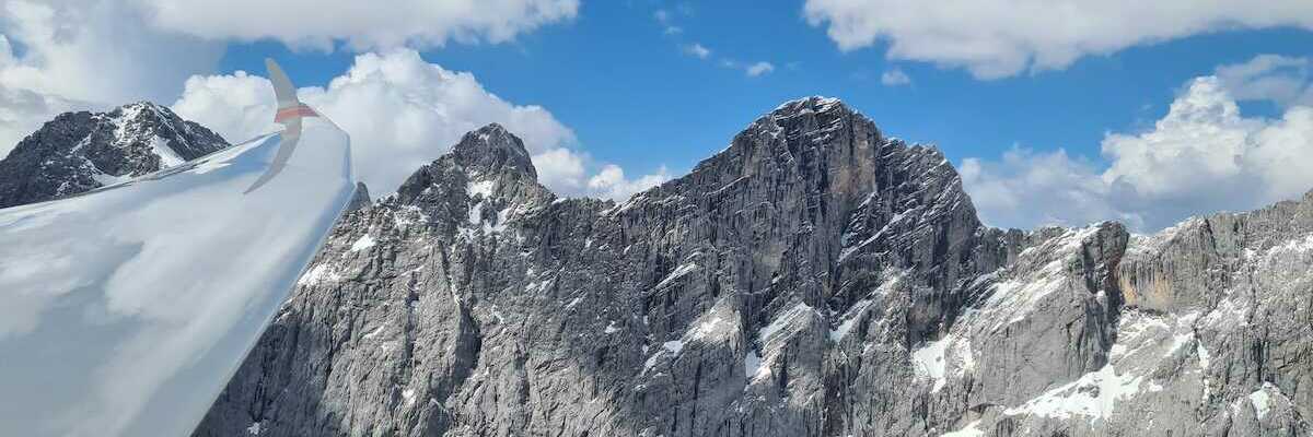 Flugwegposition um 13:40:44: Aufgenommen in der Nähe von Ramsau am Dachstein, 8972, Österreich in 2545 Meter
