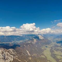 Flugwegposition um 14:00:03: Aufgenommen in der Nähe von Gröbming, 8962, Österreich in 2699 Meter