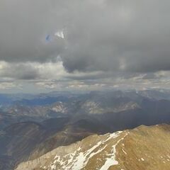 Flugwegposition um 14:43:32: Aufgenommen in der Nähe von Kalwang, 8775, Österreich in 2187 Meter