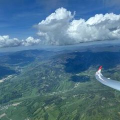 Flugwegposition um 12:54:57: Aufgenommen in der Nähe von Okres Šumperk, Tschechien in 2244 Meter