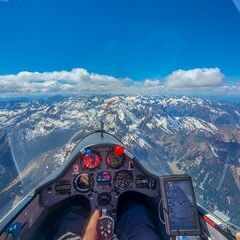 Flugwegposition um 11:10:42: Aufgenommen in der Nähe von Sölk, 8961, Österreich in 3075 Meter