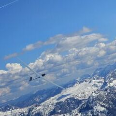 Verortung via Georeferenzierung der Kamera: Aufgenommen in der Nähe von St. Johann im Pongau, Österreich in 3200 Meter