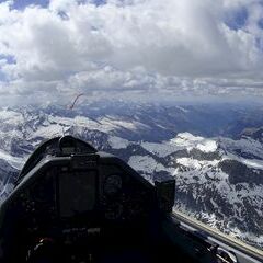 Flugwegposition um 12:05:44: Aufgenommen in der Nähe von Hohentauern, 8785, Österreich in 2512 Meter