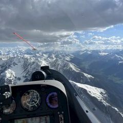 Verortung via Georeferenzierung der Kamera: Aufgenommen in der Nähe von Engiadina Bassa/Val Müstair, Schweiz in 3500 Meter