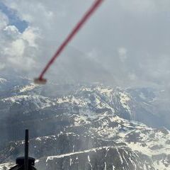 Flugwegposition um 10:52:54: Aufgenommen in der Nähe von 39030 Gais, Autonome Provinz Bozen - Südtirol, Italien in 2821 Meter