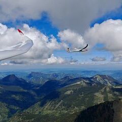 Verortung via Georeferenzierung der Kamera: Aufgenommen in der Nähe von Hintersee, 5324, Österreich in 2000 Meter