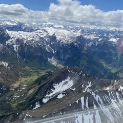 Verortung via Georeferenzierung der Kamera: Aufgenommen in der Nähe von Altenmarkt im Pongau, 5541, Österreich in 2700 Meter